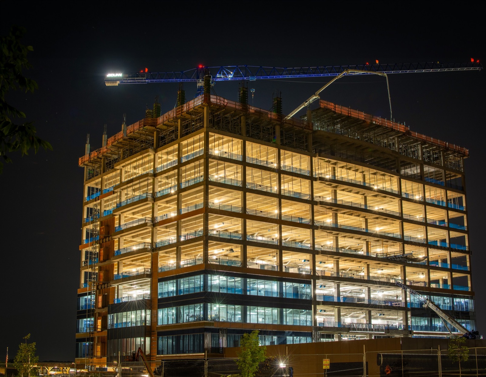 Chantier d'infrastructure, BTP